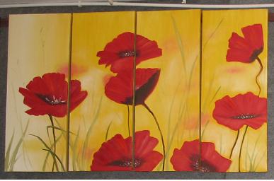 Dafen Oil Painting on canvas flower -set601 Dafen Oil Painting on canvas flower -set601